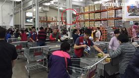 好市多,收銀台,長管,氣送管（圖／資料照）