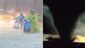 水淹大街vs風毀房屋　颱風與龍捲風「誰破壞力強」？全場熱議
（組合圖／資料照,翻攝自Pixabay）