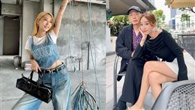 翁馨儀在IG貼出不明男子指「約好更換瓦斯」。（圖／翻攝自hsinyiwong IG）