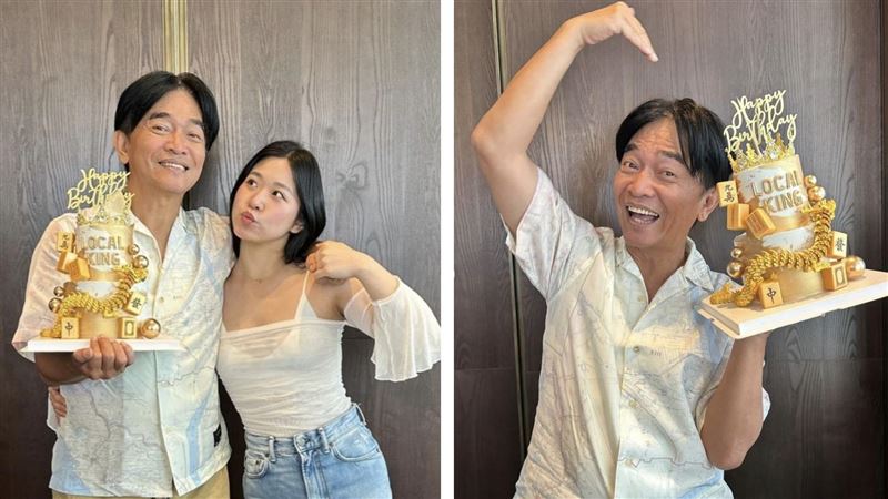 吳宗憲62歲！最美小女兒胸前透視依偎慶生