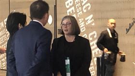 美國在台協會華盛頓總部執行理事藍鶯美國在台協會華盛頓總部執行理事藍鶯（左3）23日出席在賓州費城舉行的美台國防工業會議。中央社記者石秀娟費城攝  113年9月27日