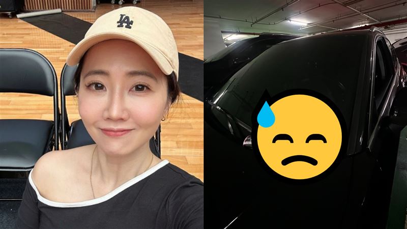 愛車遭行人放檳榔汁　謝忻怒了：去X一X