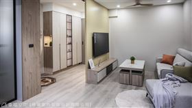 複合式機能住辦混合　簡約風公寓老宅(圖／幸福空間)