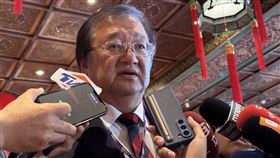 邱泰源今日出席台灣護理學會110週年慶祝大會。（圖／記者簡浩正攝影）