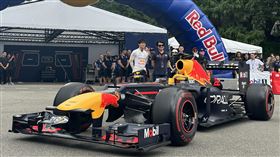 F1、台中、賽車手、角田裕毅、盧秀燕，（圖／記者林意筑攝）