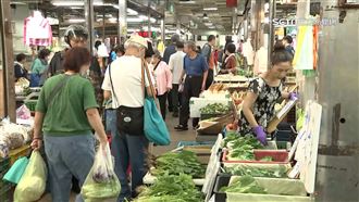 民眾急赴市場買菜　小白菜、甘藍菜漲30％