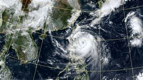 山陀兒增強為中度颱風。（圖／氣象署）