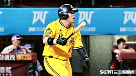 ▲中信兄弟指定打擊陳子豪炸裂3分砲。（圖／記者劉彥池攝影）