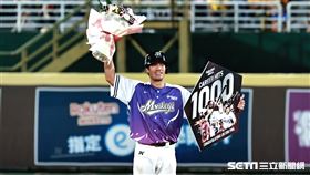 ▲樂天桃猿一壘手林智平敲出中職生涯千安。（圖／記者劉彥池攝影）