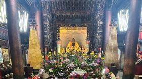 鹿港護安宮平安福宴，香客被開56張違停，神明全買單(圖／翻攝畫面)