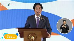 總統賴清德30日出席「Our Heroes！Team Taiwan 台灣技能 世界發光」接見2024第47屆國際技能競賽代表團並致詞（圖／翻攝自總統府YT）