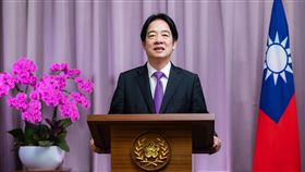 總統賴清德於2024 Concordia年度峰會發表演說。（圖／總統府提供)