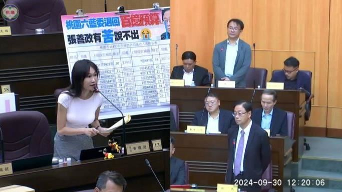 藍白退總預算　黃瓊慧：張善政有苦說不出