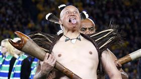 哈卡舞（Haka）是紐西蘭原住民毛利人（Maori）的傳統舞蹈。（圖／路透社／達志影像）