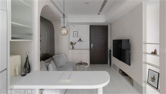 引光入室！現代簡約小坪數居家設計