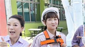 鮪魚（右起）、阿翔、籃籃、楊繡惠來到雲林古坑。（圖／民視提供）