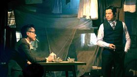 中山73十月推「神畫神話」，《風再起時》由梁朝偉（左）、郭富城主演。（圖／海鵬提供）