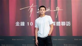 謝展榮透露自己得知入圍時正在選課。圖／TVBS提供