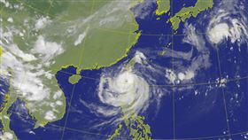 颱風山陀兒0930 20:30。（圖／翻攝自中央氣象署）