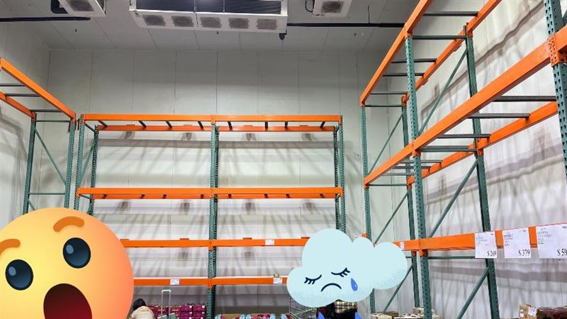 山陀兒來襲！好市多「超大冷藏室被搬空」