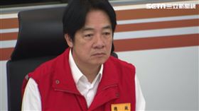 賴清德總統視導防災應變中心並與地方政府視訊連線