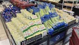 業者提供 家樂福 颱風 搶菜