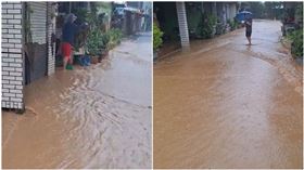 居民,泥水,奶茶色,颱風,屏東,獅子鄉,山陀兒