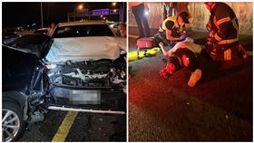 五楊,追撞,漢翔,截肢（圖／翻攝畫面）