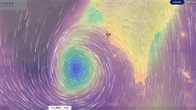 山陀兒,山陀兒路徑 （圖／氣象署提供）