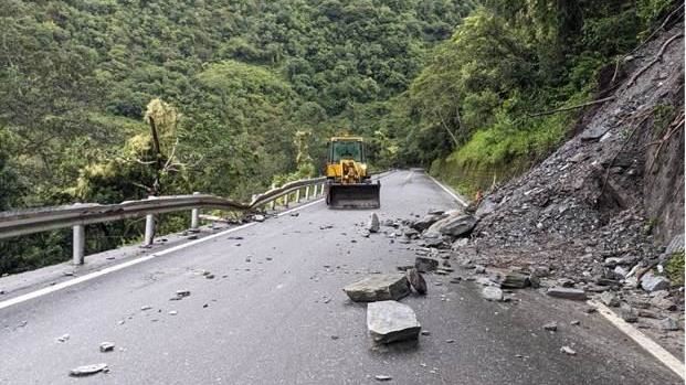 公路局封閉3路段 　蘇花和仁至崇德搶修中
