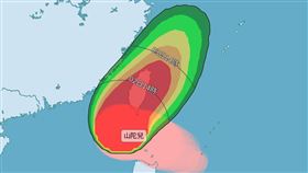 明天有望颱風假？暴風圈侵襲機率「雙北破9成」　4地100%