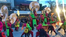 ▲舞蹈元素包含台灣人最熟悉的燈籠與令旗（圖／翻攝自台中市政府資訊網）