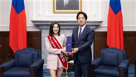 總統賴清德今（1）日接見「第62屆十大傑出青年當選人暨國際青年商會中華民國總會陪同人員」。（圖／總統府提供)