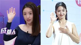 林依晨。（圖／翻攝自微博、記者趙于瑩攝影）