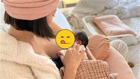劉伊心親餵母乳（圖／翻攝自臉書）