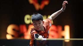 高承睿首度擊潰日本二哥戶上隼輔，闖大滿貫男單16強締造生涯最佳。（圖／翻攝自WTT官網）