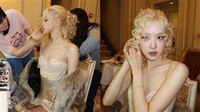 ▲Rosé出席巴黎時裝周，激瘦身材成網友討論焦點。（圖／翻攝自IG）