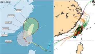 山陀兒是在慢什麼？處「鞍型場」延緩登陸