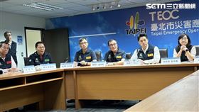 ▲蔣萬安出席臺北市政府山陀兒(KRATHON)颱風第2次工作會報（圖／記者許皓婷攝影）