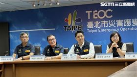 ▲蔣萬安出席臺北市政府山陀兒(KRATHON)颱風第2次工作會報（圖／記者許皓婷攝影）