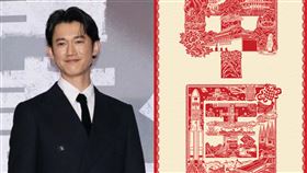 吳慷仁證實與中國壹心娛樂經紀約，隔天立刻祝賀中國國慶。（合成圖／記者鄭孟晃攝影、翻攝自吳慷仁微博）