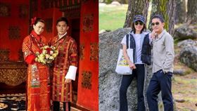 梁朝偉、劉嘉玲。（圖／翻攝自微博）