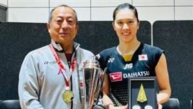 日本空靈女神大堀彩爸爸大堀均明年1月起將擔任日本國家隊主帥。（圖／翻攝自大堀彩IG）