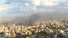 伊朗10月1日晚間向以色列發射約200多枚彈道飛彈，以色列全國各地警報響起。（圖／AP授權）