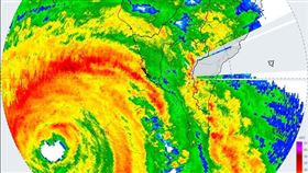  山陀兒颱風。（圖／翻攝自台南式 Tainan Style 臉書）