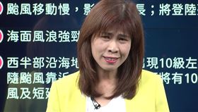 「風測專家」休假害預報不準？氣象女神變臉：說什麼。（圖／翻攝畫面）