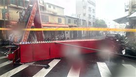 山陀兒,高雄市,災情,吹垮