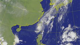 颱風山陀兒10/3 10:00（圖／翻攝自中央氣象署）