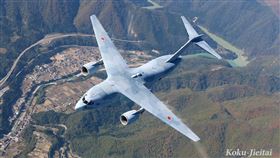 日本自衛隊C-2運輸機（圖／翻攝自日本自衛隊官網）