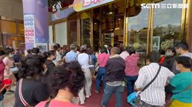 台中,百貨,新光三越,周年慶,停車場,爆滿,人潮（圖／翻攝畫面）